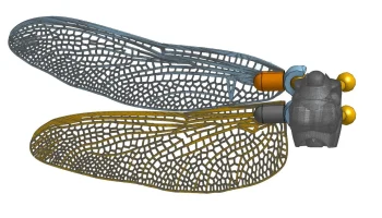 Углерод 13 Тип F. DragonFly Крылья