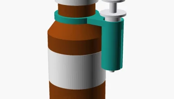 Держатель шприца для Tiptipot Novimol 50ML 1