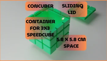 Конкубер || Контейнер Speedcube 3x3