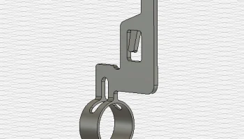 Корпус фонаря освещения номерного знака W203 1