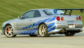 RC Drift Wheel масштаб 1:10 Skyline R34 Fast&Furious2 3
