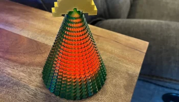 Spiky Holiday Tree: елка в режиме вазы для праздничных ел...