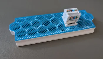 Задняя юбка Voron 0.2r1 с сеткой трапецеидального искажения 2