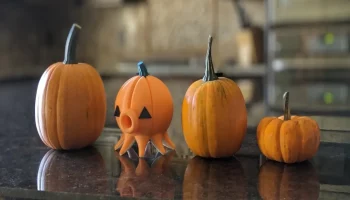 #3DТакоВторник: Хэллоуинская тыквенная конфетница... 5