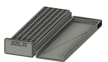 22 ящика с патронами для длинной винтовки......