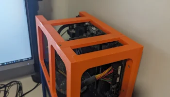 Минимальный футляр mATX, подходящий для небольших принтеров 3