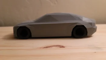 Низкая полигонизация 2018 Audi RS7 1