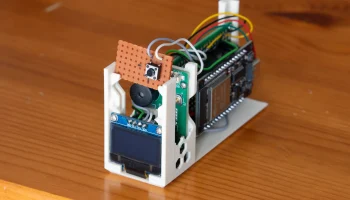 Чехол для сканера штрих-кода ESP32 - крепление под шкафом 8
