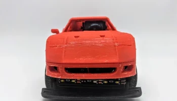 Ferrari F40 1:28 RC кузов 2