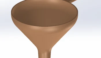 Воронка с ручкой