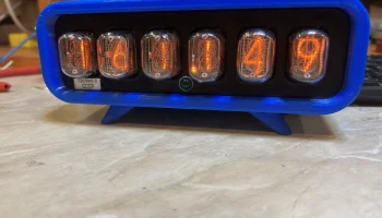 В часах 12 nixie 2