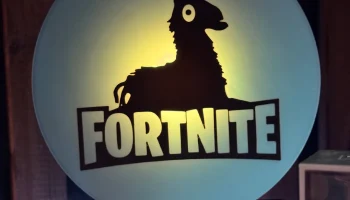 Fortnite Llama - Световой короб/настенное искусство - Бы... 1