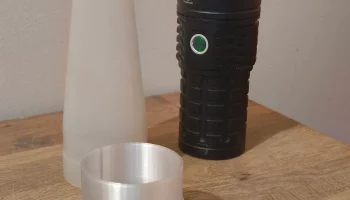 sofirn Q8 Plus к адаптеру рассеивателя конуса Maglite C/D 2