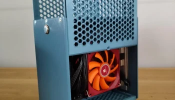 Корпус для ПК "Epsilon 570 V2" 4,77 л ITX | низкопрофиль...