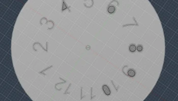 Колесо кубиков 1-12 для механических игральных костей.......