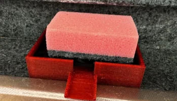 Держатель губки с длинным сливом 1