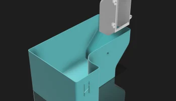 Магнитная крышка желоба Bambu Lab, система управления фек... 3