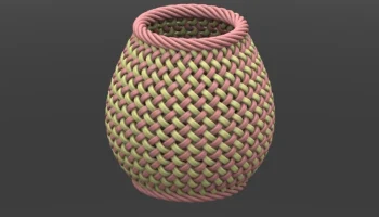 Woven vase 1