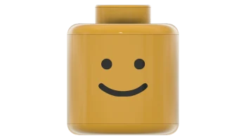 БОЛЬШОЙ контейнер для сладостей в виде головы LEGO... 2