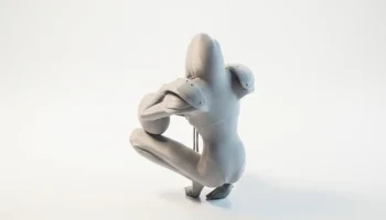 Спортивная фигурка девушки НФЛ Женские фигурки для 3D-пе... 4