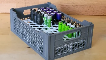 Stackable Crate Plus - держатели для батареек AA + AAA