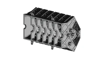 Блок двигателя V12 2