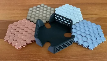 Держатель подставки для кольчуги НАСА Hex от @tooclewell 3