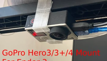 Крепление GoPro Hero3/3+/4 для Ender3 V3 SE