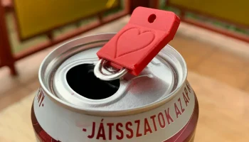 Открывалка для банок Nail‑Saver - гравировка в виде сердца 2