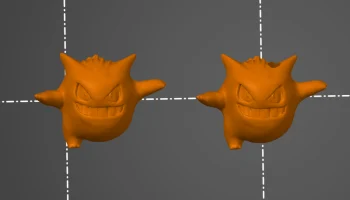 Магнит и брелок Poke Gengar 6