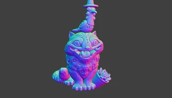 Подробный фанарт Derpy Jinu Demon Tiger Kpop охотники на... 7