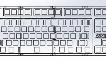 Механическая клавиатура - MECH - TKL (добавлены вишневые... 5