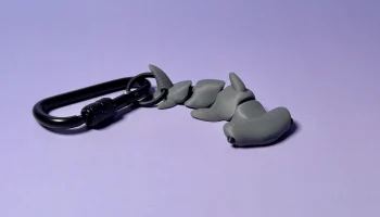 Брелок, магнит "Рыба молот" 2