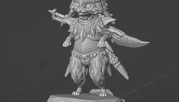 Набор Monster Hunter Palico Rathalos 4