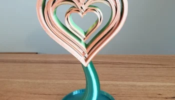 Подставка для наушников Love Hearts 1