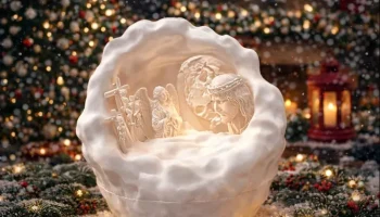 сменное светящееся рождественское украшение 3