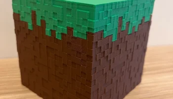 Копилка блоков травы Minecraft 3