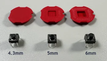 Выносная кнопка для электроники (круглая) 7