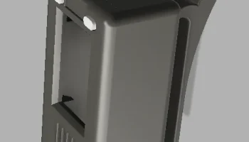 Корпус для Heltec T114 с клипсой на пояс 2