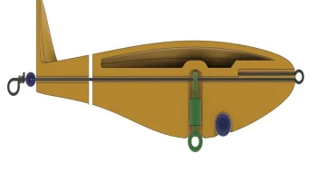 Приманка для рыбалки Whopper Plopper 1