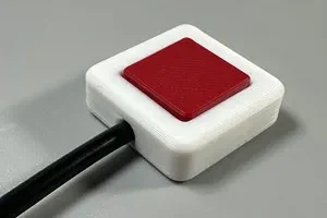 Выносная кнопка для электроники (квадрат)