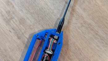 MESHCORE Heltec t114 корпус под 18650 2