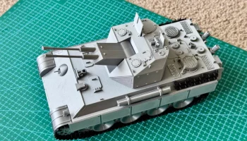 Flakpanzer 341 Противовоздушный танк Пантера 1:35 4