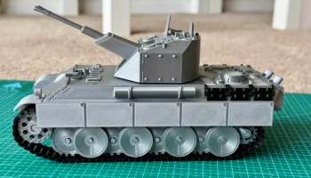 Flakpanzer 341 Противовоздушный танк Пантера 1:35 3