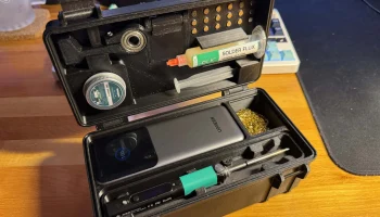 Портативный набор для пайки – чемоданчик самоделкина 0