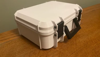 Прочная коробка с ручкой параметризируемая