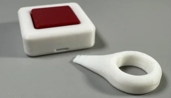 Выносная кнопка для электроники (квадрат) 3