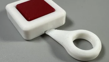 Выносная кнопка для электроники (квадрат) 4