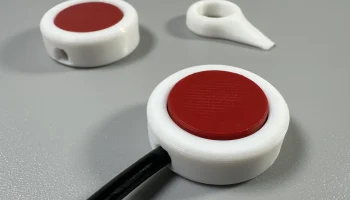 Выносная кнопка для электроники (круглая) 0