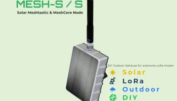 Meshtastic & MeshCore Солнечная нода 1